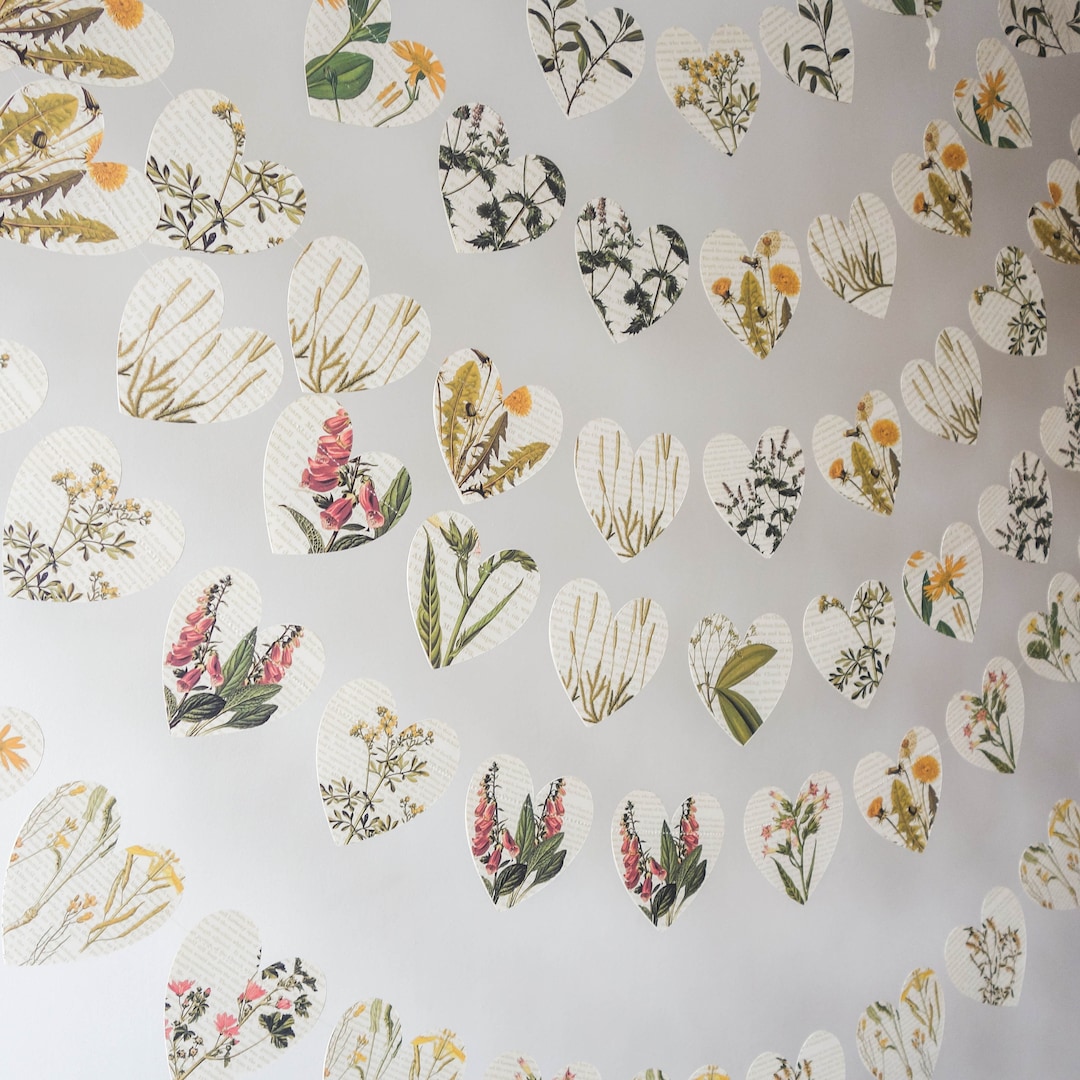 Botanical Garland, Botanical Gifts, Botanical Wedding Decor, Botanical