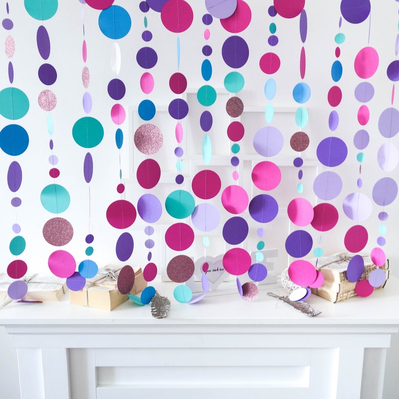 Unicorn party backdrop Unicorn party garland pony birthday decorations pony backdrop mermaid baby shower decorations pony