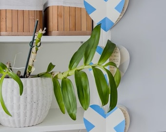 scotland flag garland – scottish nursery, party and home decor