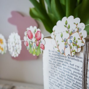 Ghirlanda di Pasqua, decorazioni pasquali, ghirlanda primaverile, appendino primaverile per porte, decorazioni primaverili, decorazioni con fiori primaverili, striscione primaverile, decorazioni primaverili per la casa
