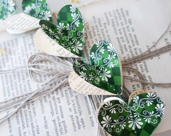 St Patricks day decor, St Patricks garland, St Patricks gift, St Patricks banner, Irish flag banner, Irish decor, Irish gifts