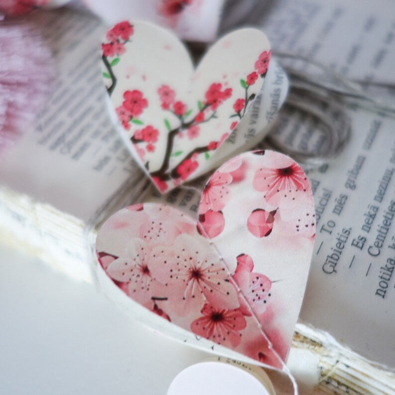 Cherry Blossom Garland Cherry Blossom Gift Cherry Blossom Etsy