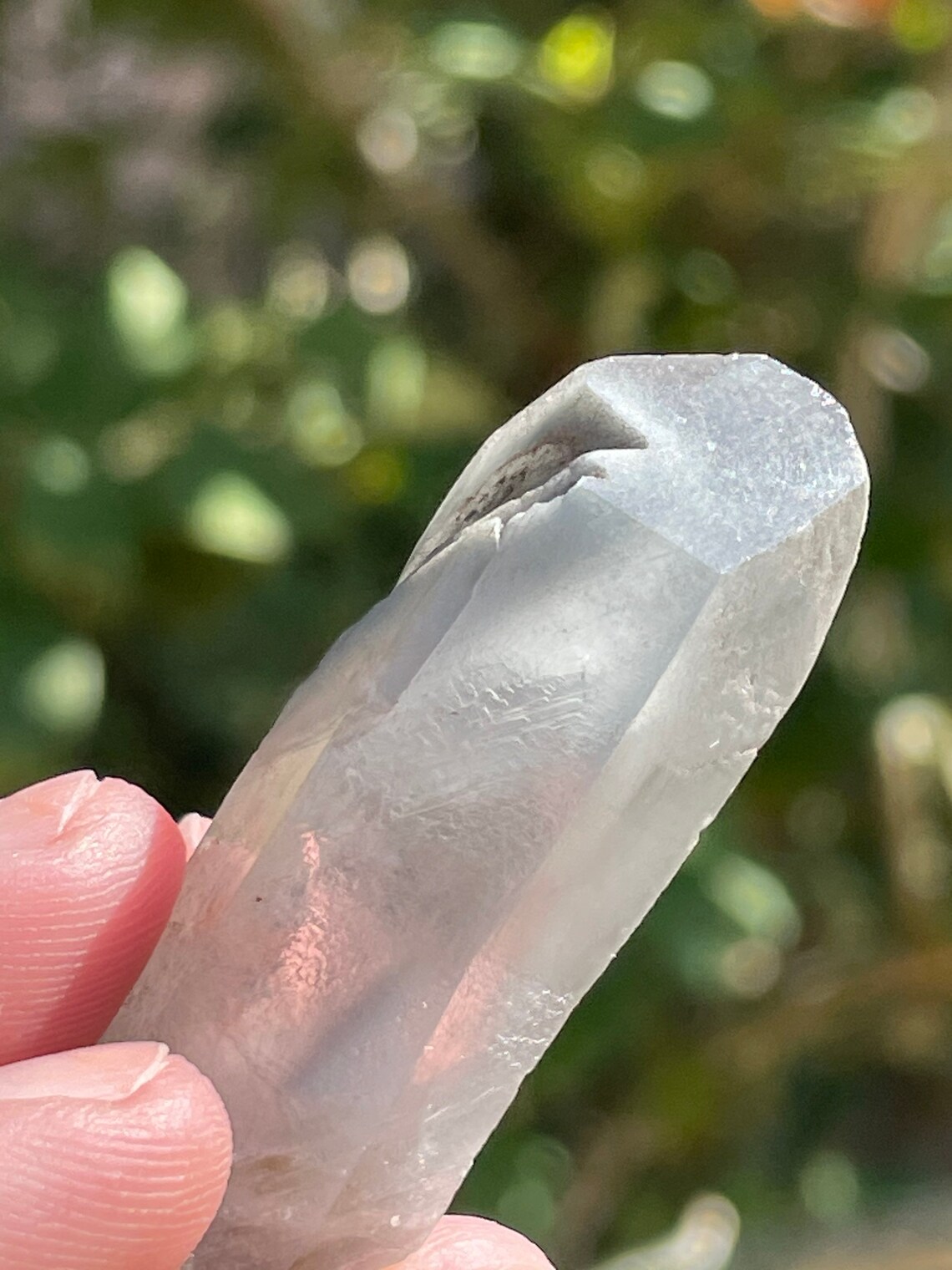 Blue Tara Quartz Crystal / Rare Crystal Specimen from Brazil / Etsy