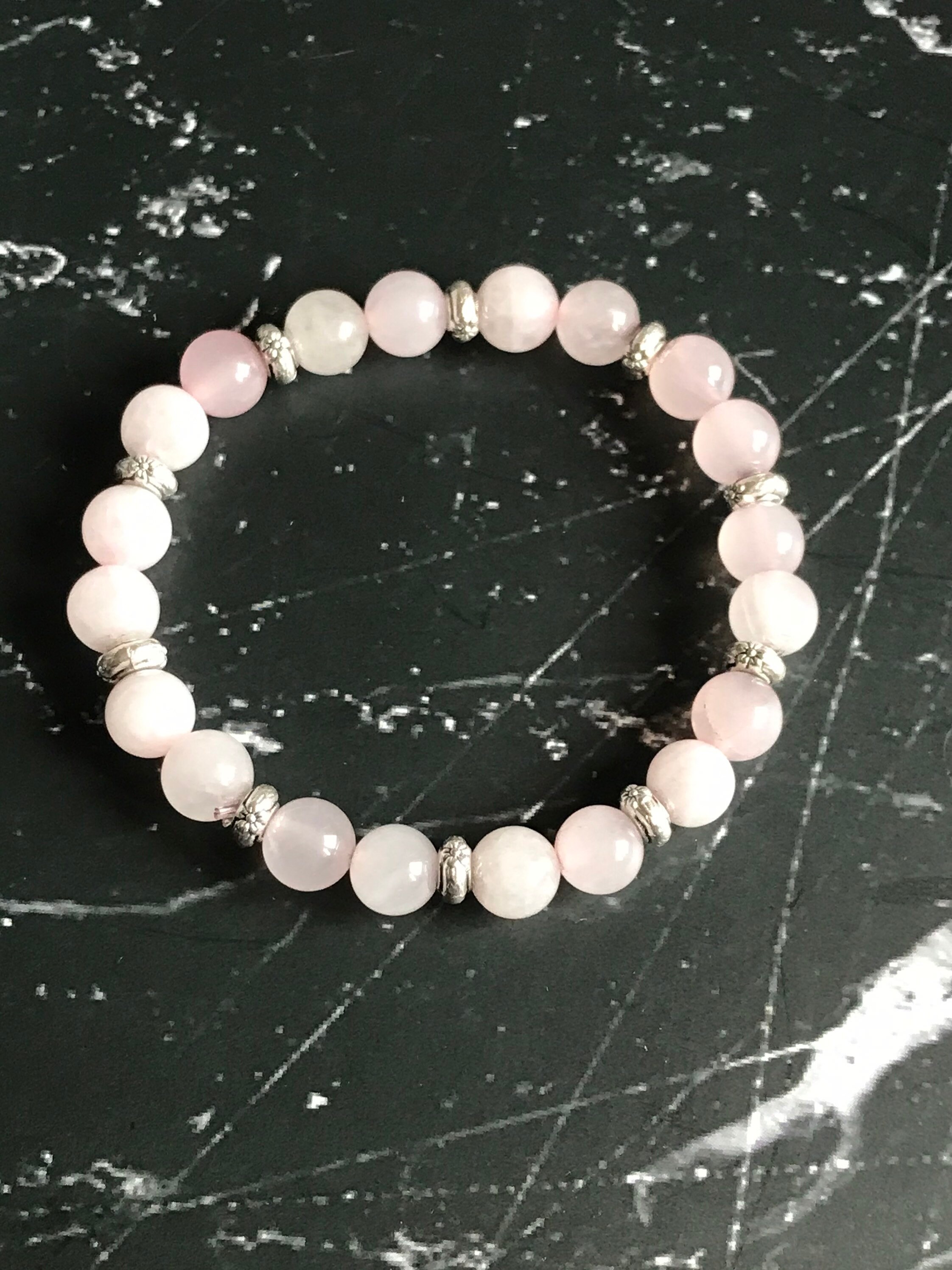 rose quartz bracelet rose quartz bracelet