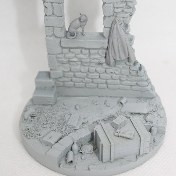 1:35 WW2 ORIGINAL vignette resin model kit, Diorama UNPAINTED unassembled original brand