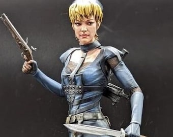 Jena Fan Art Figure, 3D Printed Resin Model Kit, UNPAINTED