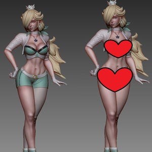 Rose Rassenkönigin, 3D gedruckter Resin Modell Bausatz (unbemalt / nicht zusammengebaut)