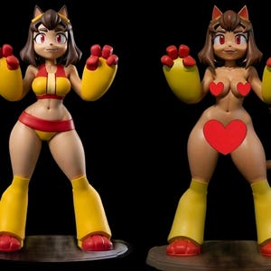 Kit de modelo de resina impreso en 3D de Cat Bodega (sin pintar/sin ensamblar)