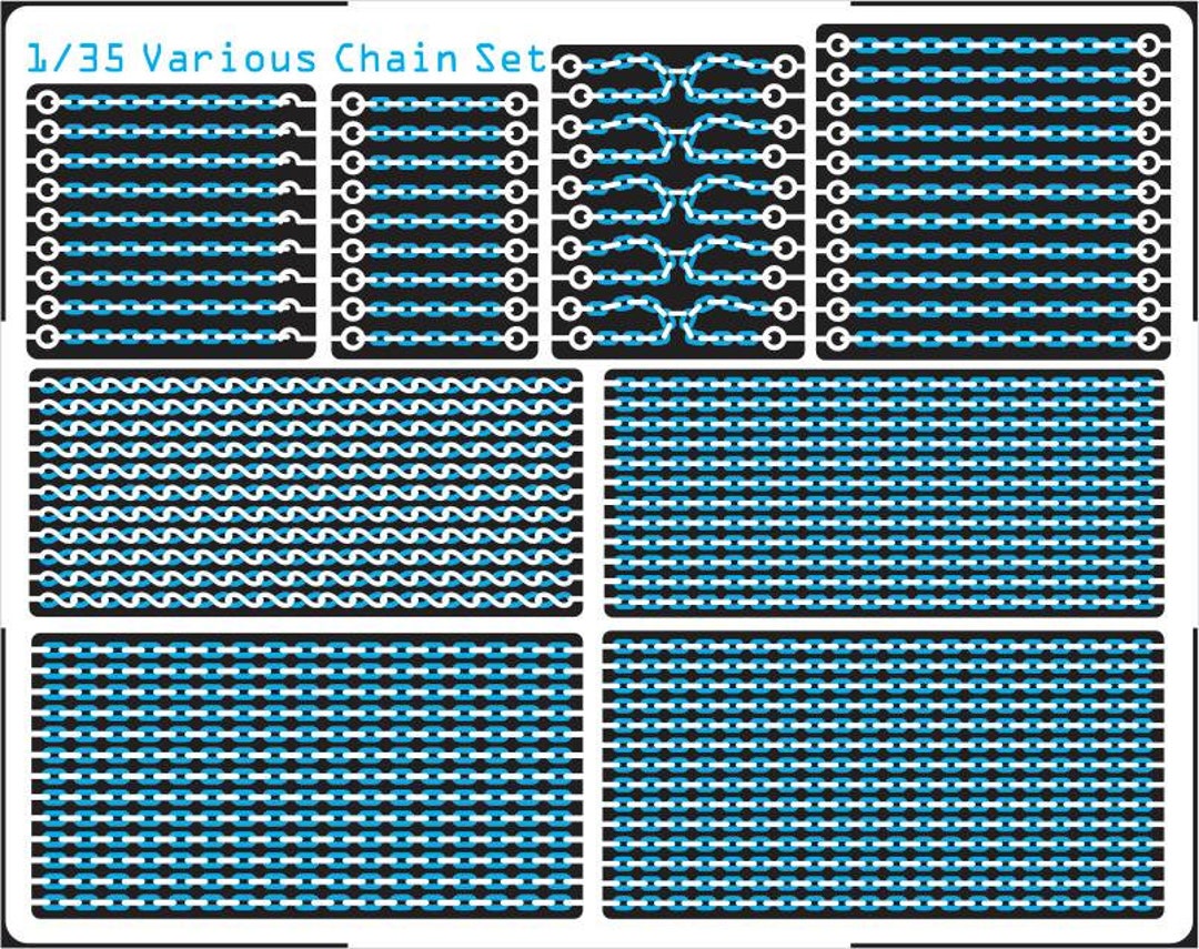 Parasparam Model Chain 1/35 Scale Model Chains, Photo Etched Parts, Diorama Accessories - Etsy