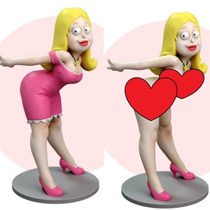 Franny Fan Art 3d gedruckter Resin Model Bausatz, UNBEMALT UNMONTIERT