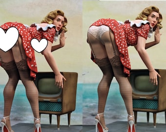 Wendy Fan Art Resin Model Kit: Unpainted Pin-Up (Unassembled)