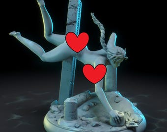 Angel Fan Art 3D Printed Resin Model Kit (Unpainted/Unassembled)