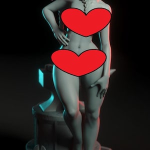 Jane Fan Art 3D gedrucktes Resin Modell (unbemalt / nicht zusammengebaut)