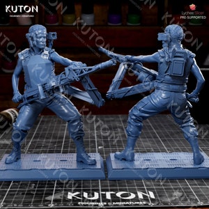 Perez Fan Art, 3D Printed Resin Model Kit, Sci-Fi Fantasy (Unpainted/Unassembled) image 9