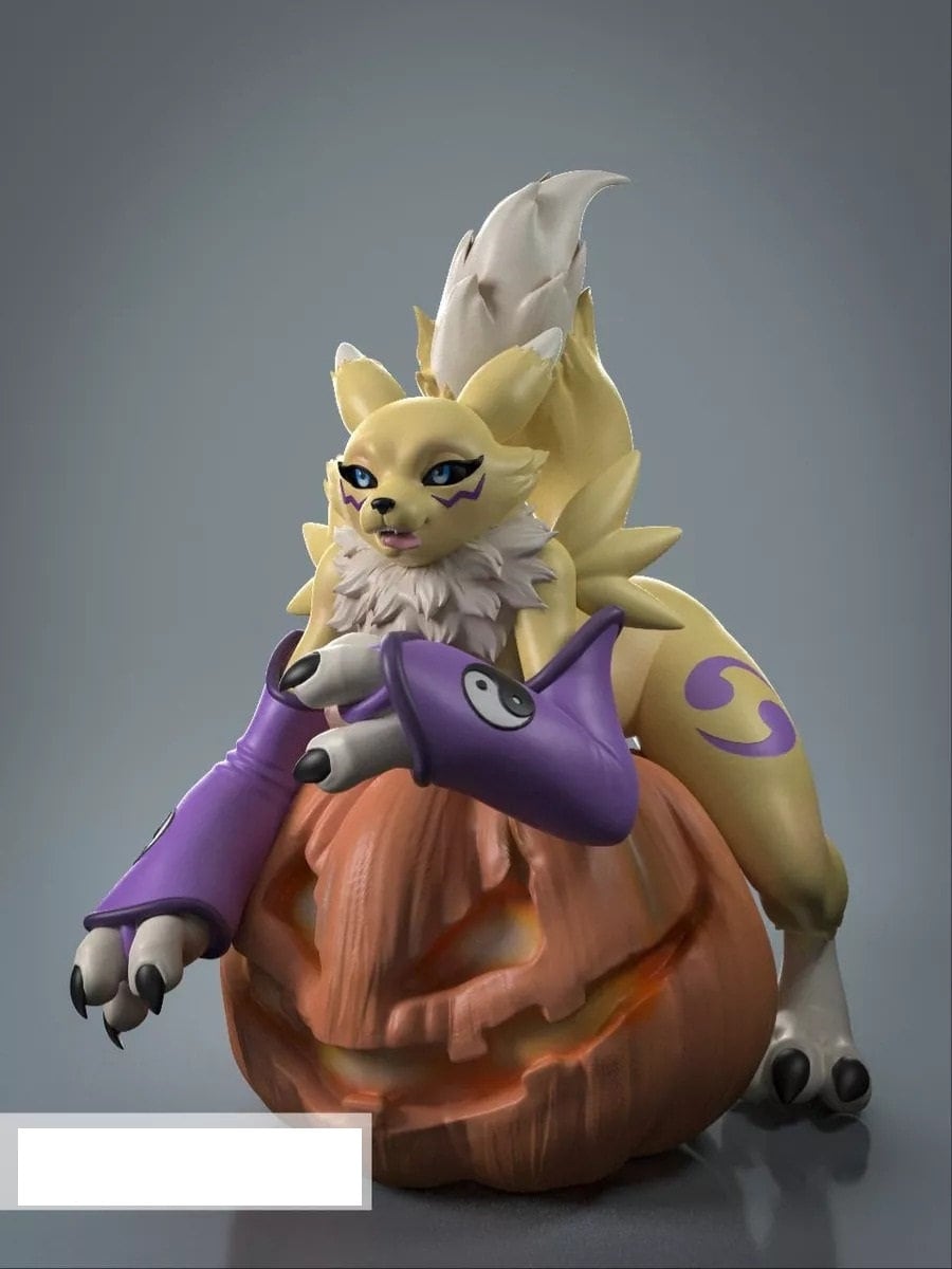 Renamon figure - Etsy 日本