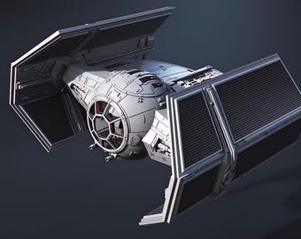 Advanced fighter Fan Art Model Kit, 3D Printed (Unpainted/Unassembled)
