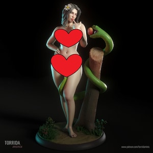 Kit de modelo de resina impreso en 3D de Eve 16k SIN PINTAR SIN MONTAR ciencia ficción, pin up fantasía gk torrida mujer