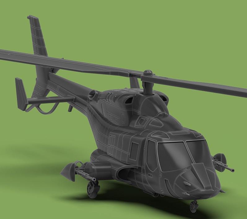 Airwolf helicopter - Etsy 日本