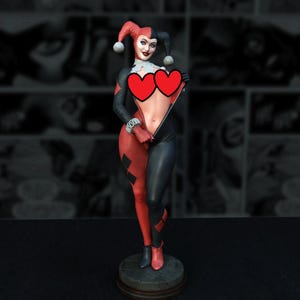 clown lady Fan Art Resin Model Kit, Unpainted Unassembled 3D Printed Figure