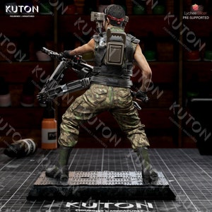 Perez Fan Art, 3D Printed Resin Model Kit, Sci-Fi Fantasy (Unpainted/Unassembled) image 5