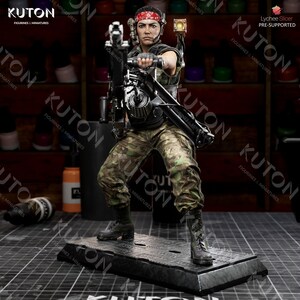 Perez Fan Art, 3D Printed Resin Model Kit, Sci-Fi Fantasy (Unpainted/Unassembled) image 3