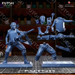 Perez Fan Art, 3D Printed Resin Model Kit, Sci-Fi Fantasy (Unpainted/Unassembled) image 10