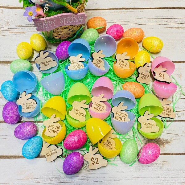 16 EASTER BASKET TOKENS | Easter Bunnies | Kids Outdoors Adventure | Children Easter Egg Hunt | Fun with the Kids