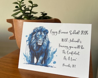 JW Pioneer school card 2025 JW