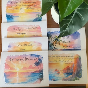 Incoraggiante pacchetto di carte JW Sunset cartoline