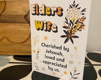 Card for Elders Wife JW