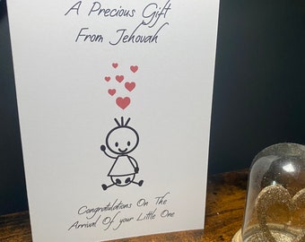 New Baby inheritance from jehovah JW card