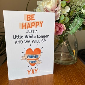 ¡Sé feliz! Tarjeta de estímulo de JW