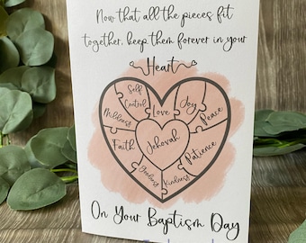 Baptism card JW keep Jehovah in heart