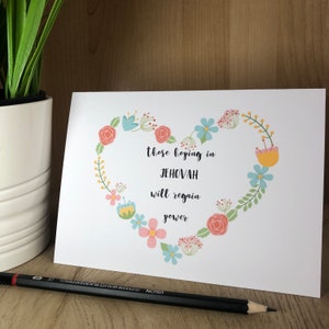 JW retrouve la carte de confort et d’encouragement