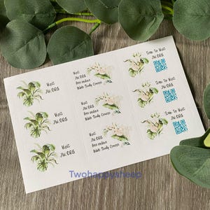 Pegatinas de JW para escribir cartas