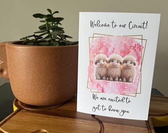 JW Circuit Overseer welcome card