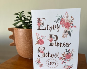 JW Pioneer School Card 2025