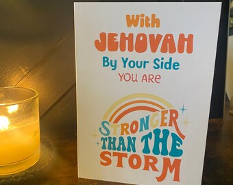 Jw With Jehovah you are stronger than the storm