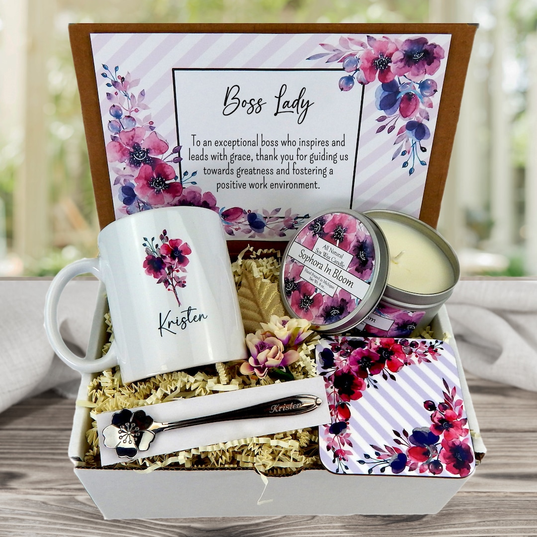 Boss Lady Gifts For Women Bosses Day Personalized Birthday Present Boss Lady Gifts For Women Bosses Day Personalized Birthday Present