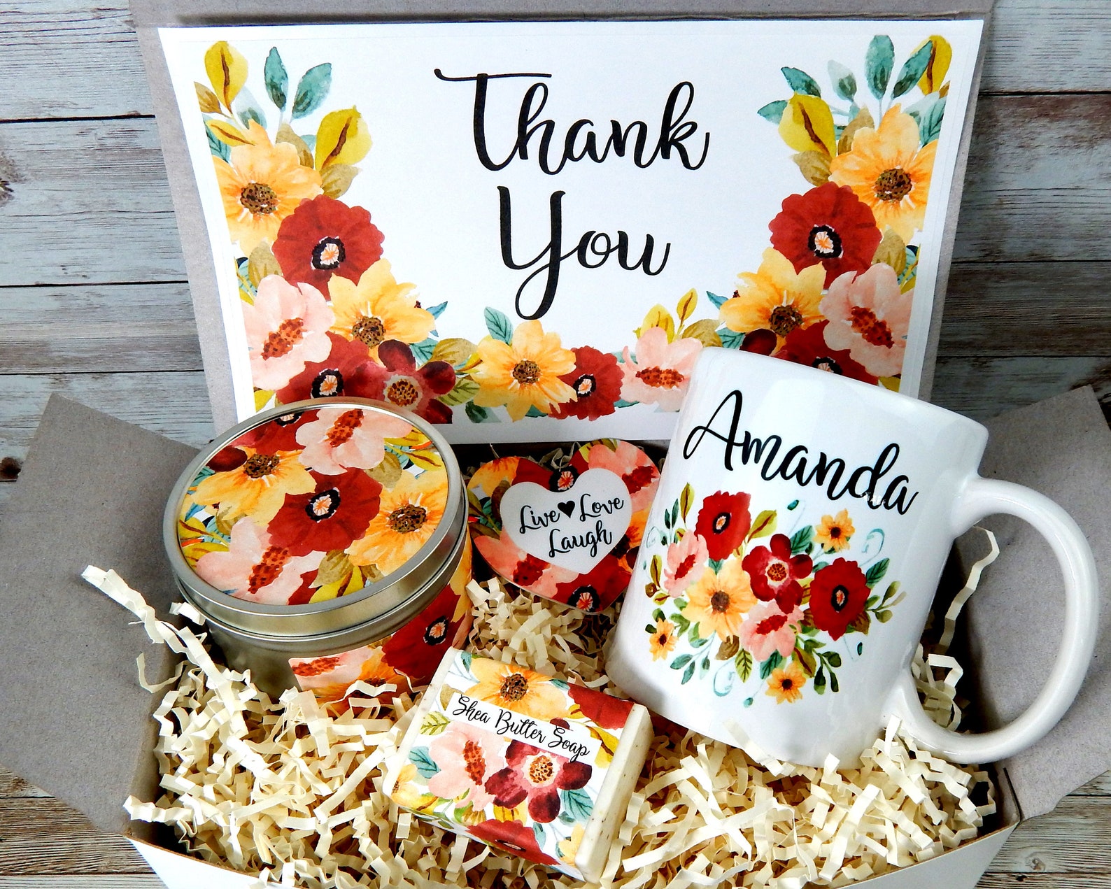 Thank You Gift Delivered Appreciation Gifts Thank You Gift Etsy