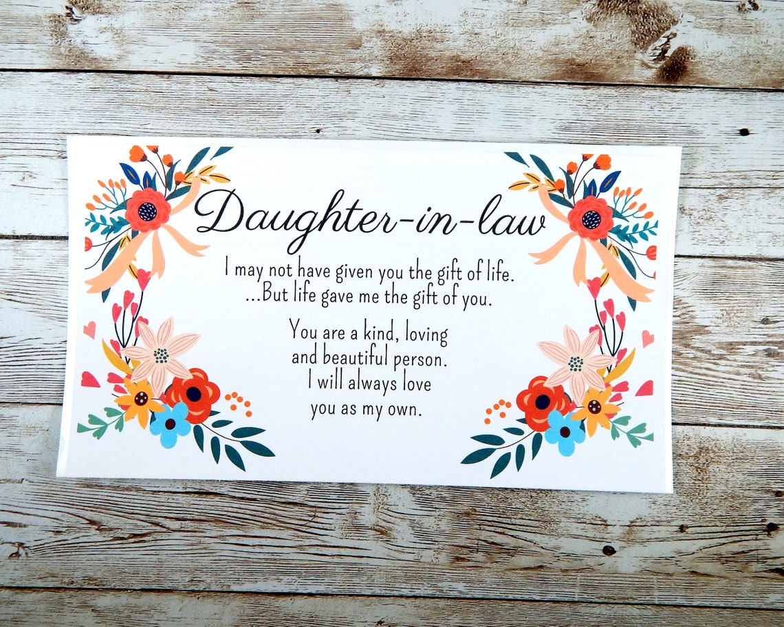 Gift Set For Daughter In Law Birthday Gifts For Etsy