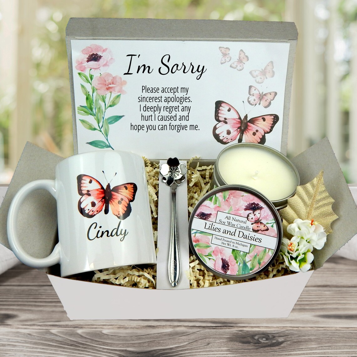 I'm Sorry Gift - Gift to Apologize - Apology Gift Basket - Thoughtful ...