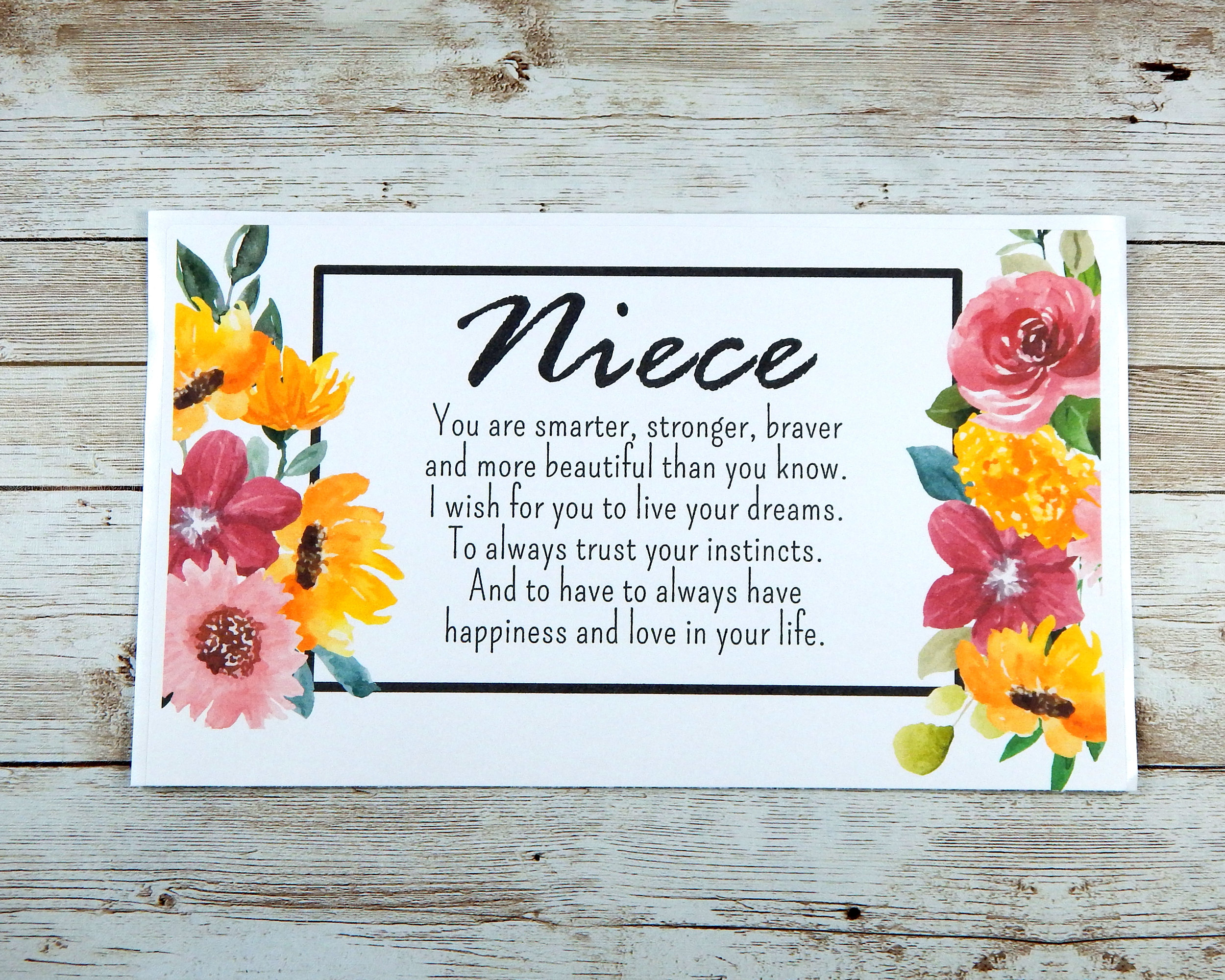 Personalized Niece Gifts Niece Graduation Gift Gift for My Etsy