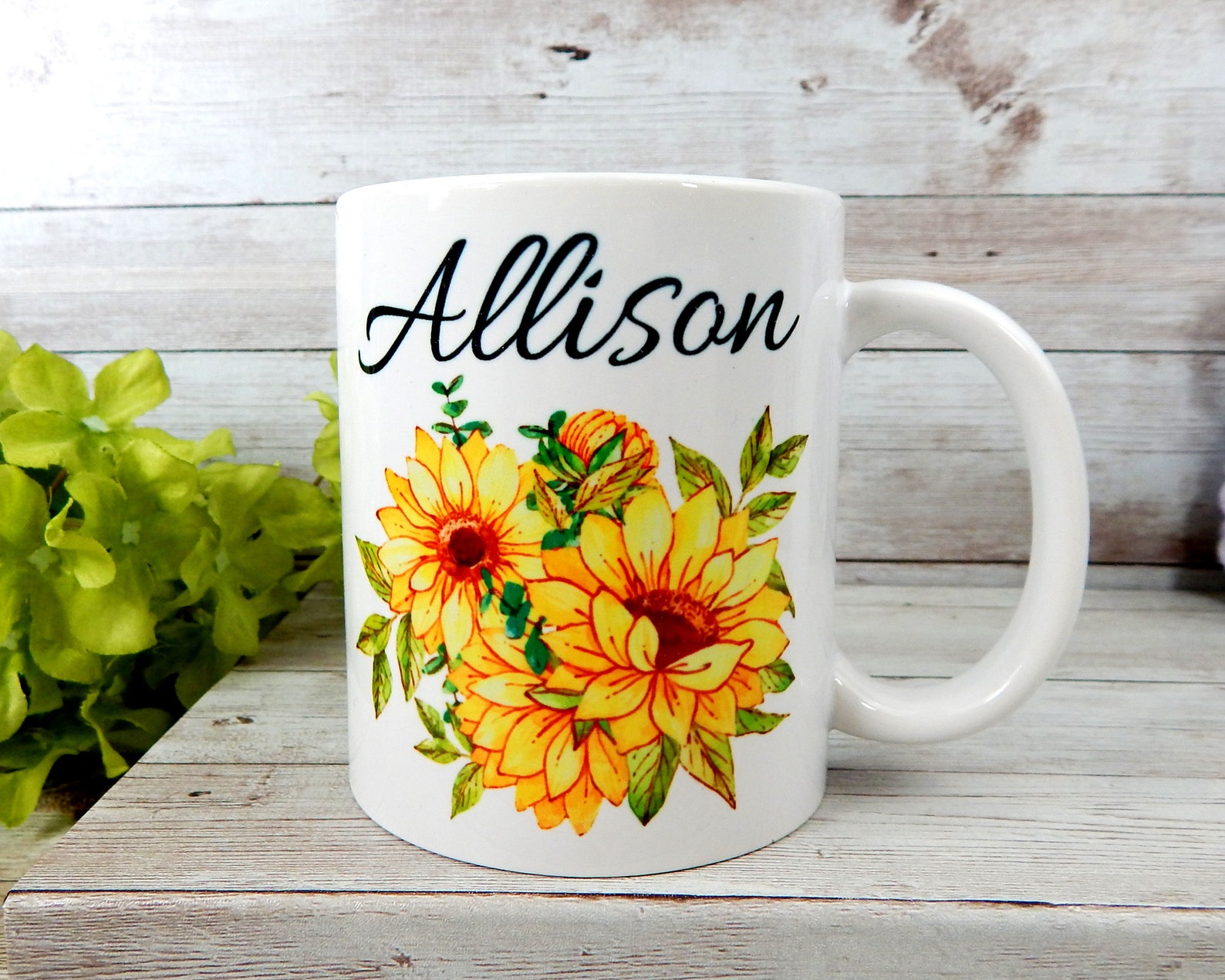 Sunflower Birthday Gift Basket for Her Gift for Her Birthday Etsy