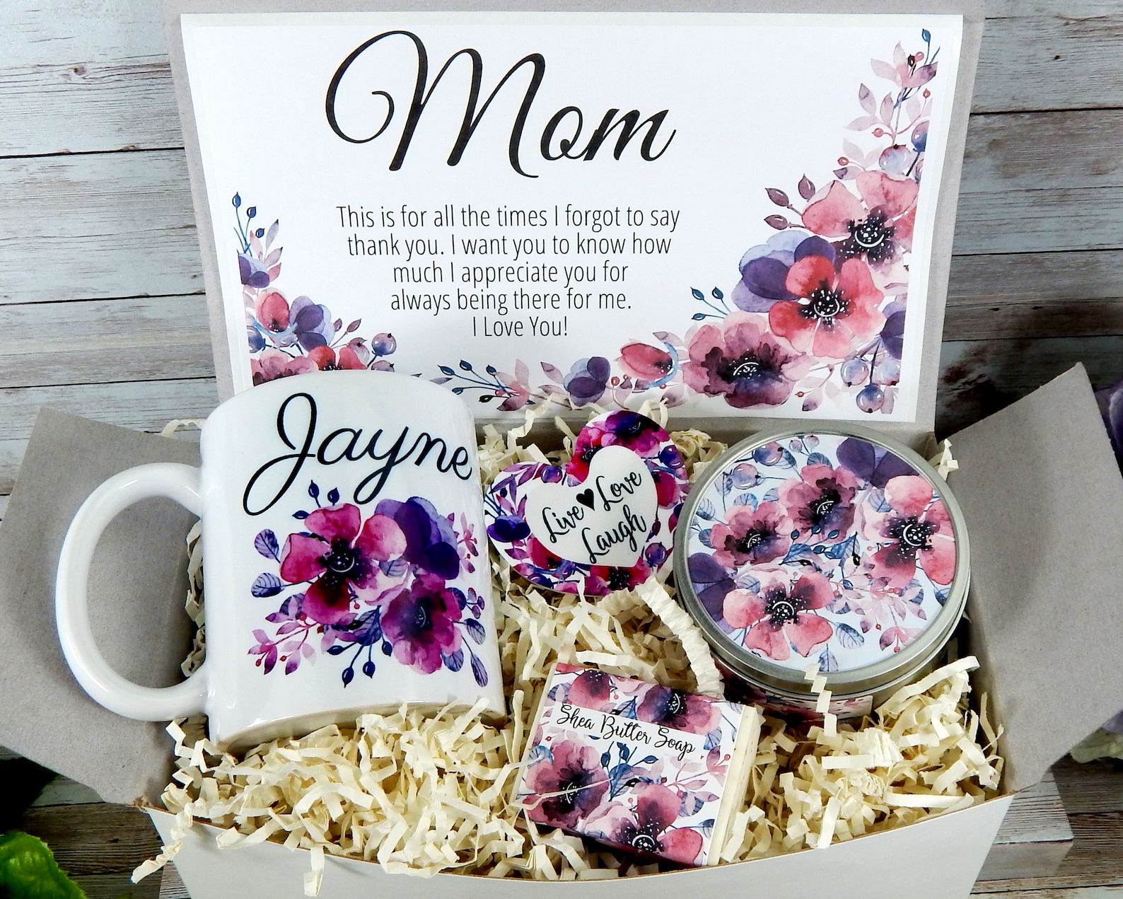 Gift Basket for Mom Meaningful Gifts for Mom Mothers Day Etsy