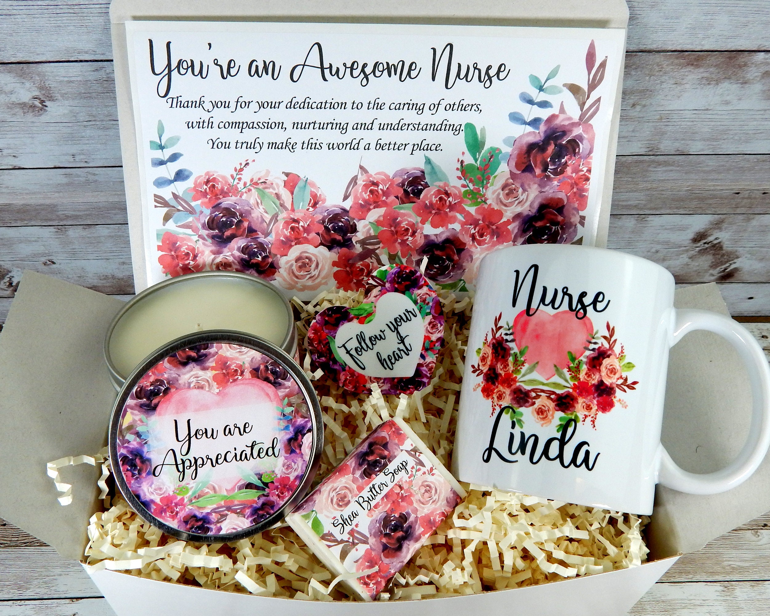 Nurse Appreciation Gift Thank You Gifts for Nurses Etsy