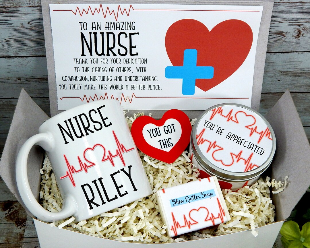 Nurse Gift Box Thank You Gifts for Nurses Nurse Gift for Etsy