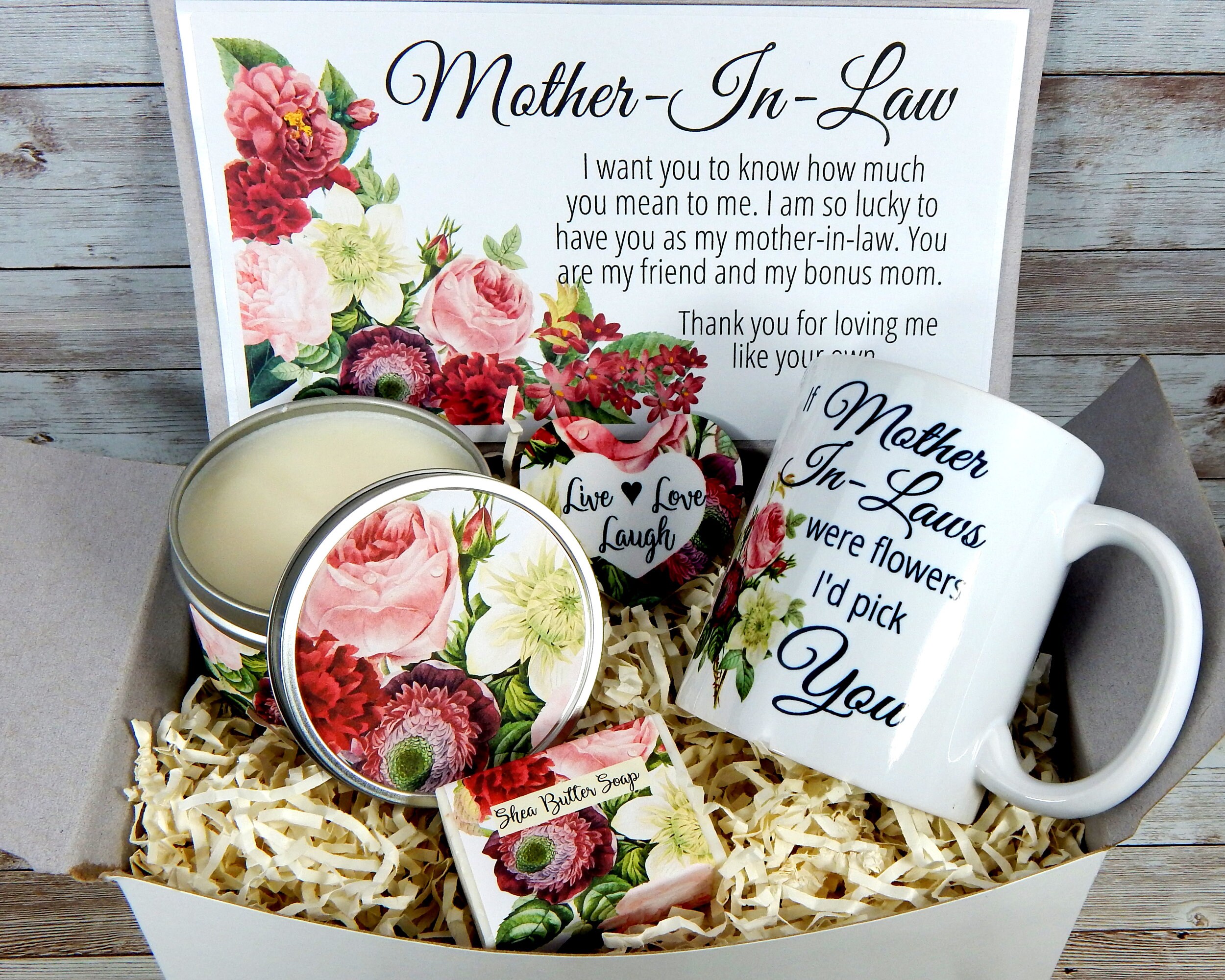 Mother in Law Gift Box Meaningful Gifts for My Mother in Law - Etsy