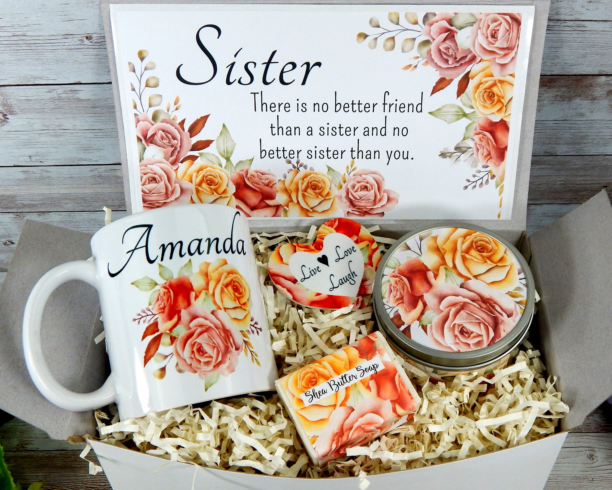 Sister Gift Ideas Meaningful Gifts for Sister Sister Etsy