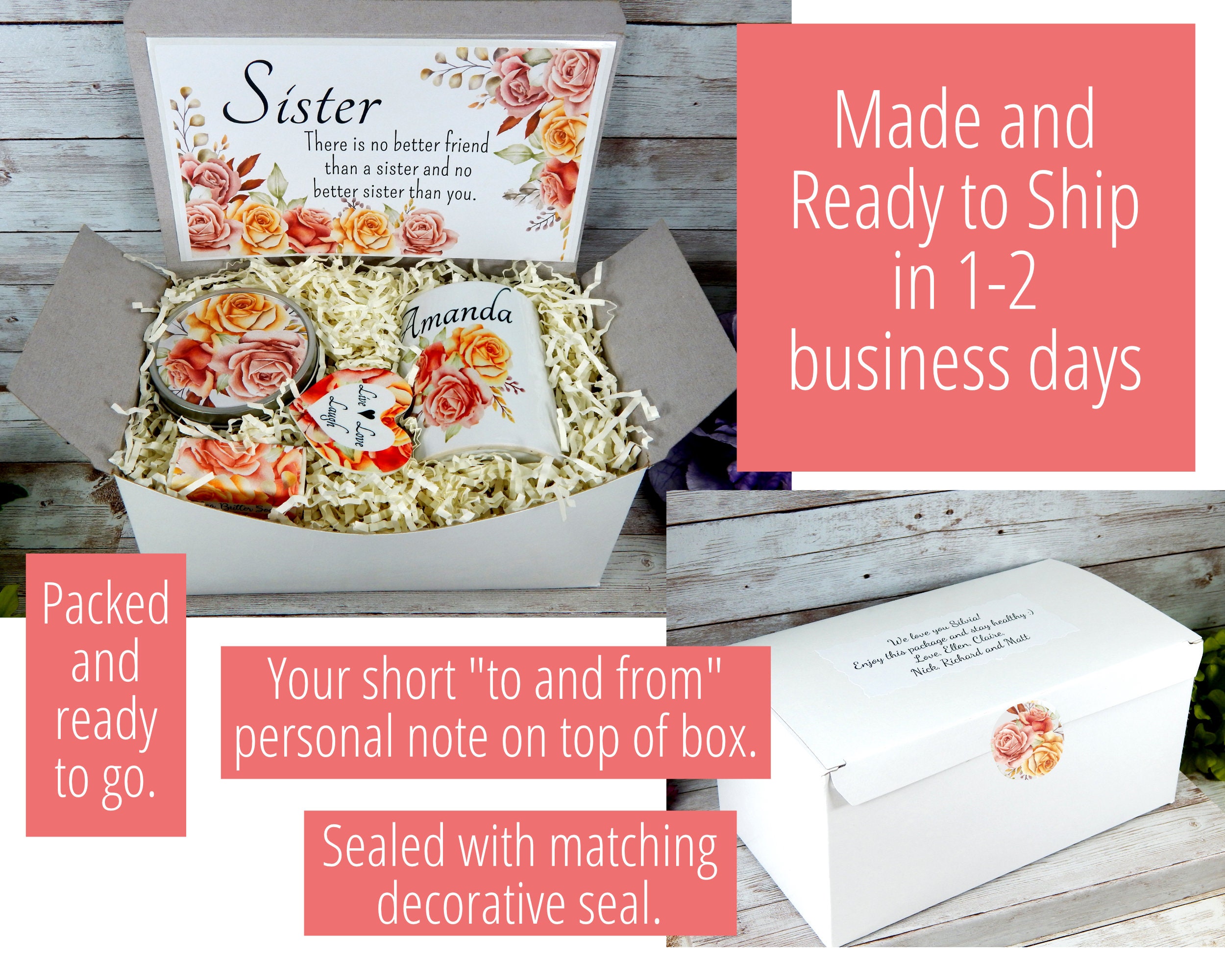 Sister Gift Ideas Meaningful Gifts for Sister Sister | Etsy